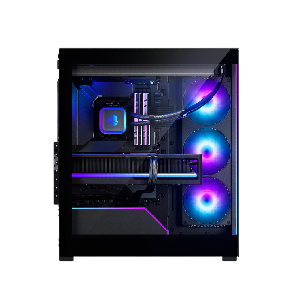 Компьютерный корпус PHANTEKS NV5X TG Digital RGB Lighting ARGB Fan Black (PH-NV523X_DBK01)