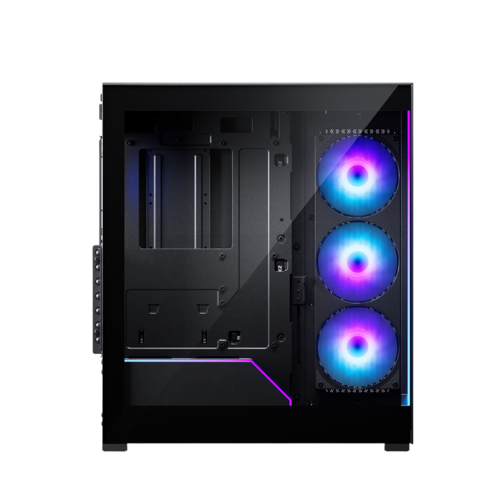 Компьютерный корпус PHANTEKS NV5X TG Digital RGB Lighting ARGB Fan Black (PH-NV523X_DBK01)