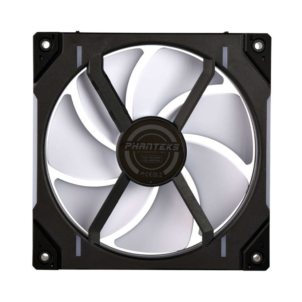 Комплект вентиляторов для корпуса PHANTEKS D30 DRGB Black (PH-F140D30_DRGB_PWM_BK01_3P)