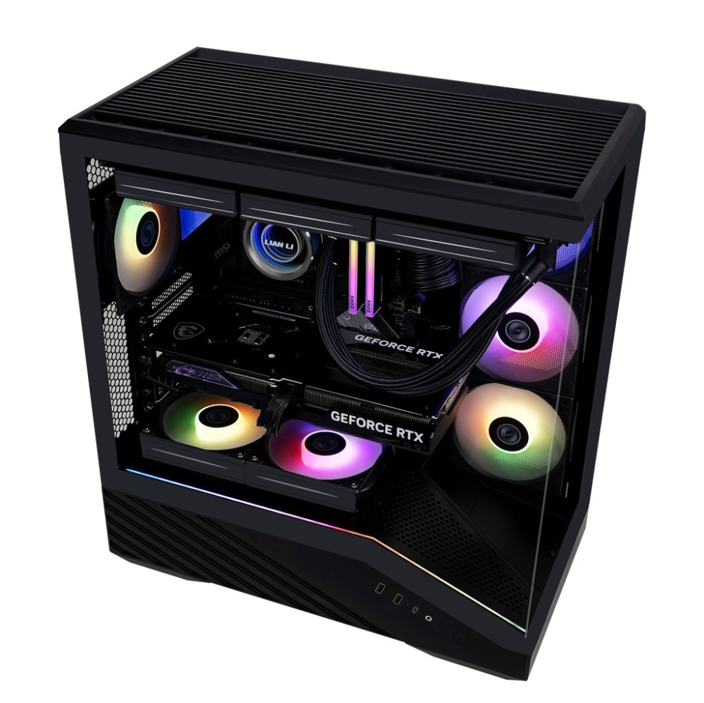 Компьютерный корпус Lian Li V100 ARGB TG Black (G99.V100RX.R1)