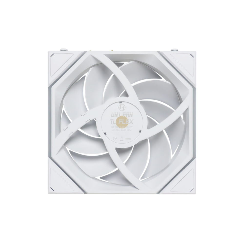Вентилятор для корпуса Lian Li UNI FAN TL FLEX 120 Reverse Blade 12RTL1F1W ARGB White (G9F.12RTL1F1W.R0)