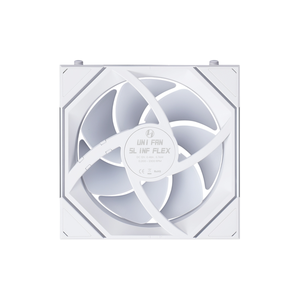 Вентилятор для корпуса Lian Li UNI FAN SL INF FLEX 120 12SLIN1F1W ARGB White (G9F.12SLIN1F1W.R0)