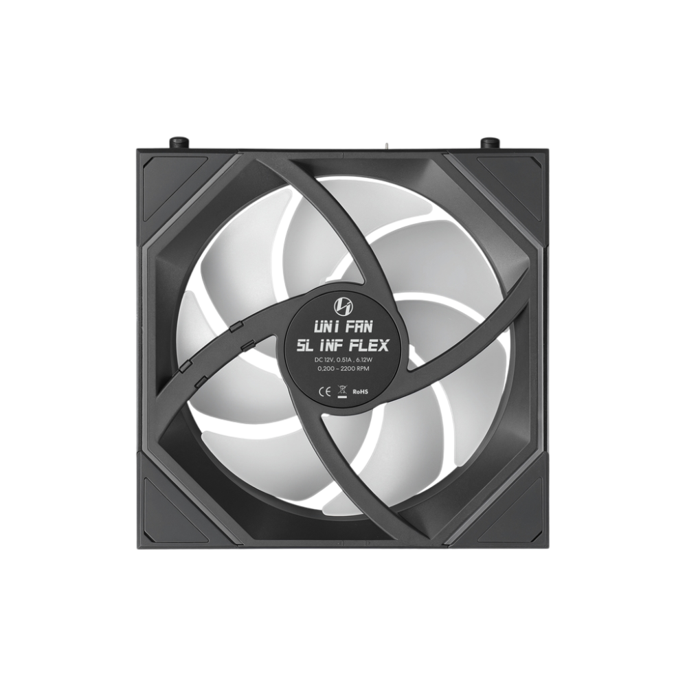 Вентилятор для корпуса Lian Li UNI FAN SL INF FLEX 120 12SLIN1F1B ARGB Black (G9F.12SLIN1F1B.R0)