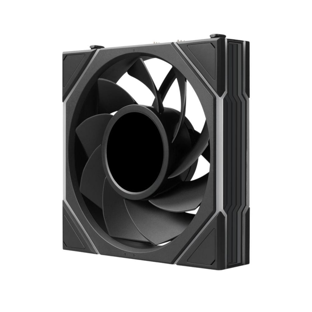Вентилятор для корпуса Lian Li UNI FAN TL LCD FLEX 120 Reverse Blade 12RTLLCD1F1B ARGB Black (G9F.12RTLLCD1F1B.R0)