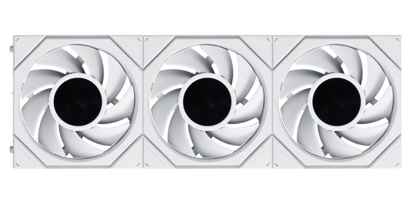 Комплект вентиляторов для корпуса Lian Li UNI FAN TL LCD FLEX 120 12TLLCD1F3W ARGB White (G9F.12TLLCD1F3W.R0)