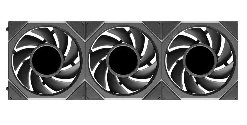 Комплект вентиляторов для корпуса Lian Li UNI FAN TL LCD FLEX 120 12TLLCD1F3B ARGB Black (G9F.12TLLCD1F3B.R0)