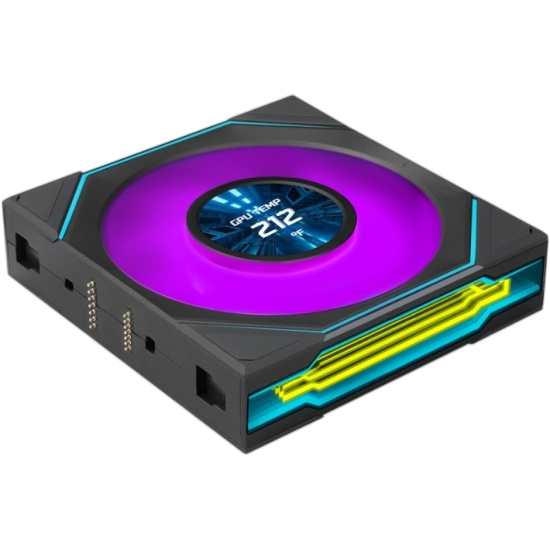 Комплект вентиляторов для корпуса Lian Li UNI FAN SL INF LCD FLEX 120 12SLIND1F3B ARGB Black (G9F.12SLIND1F3B.R0)