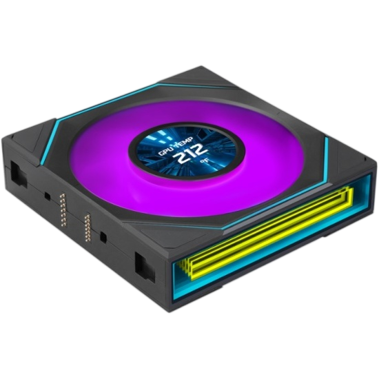 Комплект вентиляторов для корпуса Lian Li UNI FAN SL INF LCD FLEX 120 12SLIND1F3B ARGB Black (G9F.12SLIND1F3B.R0)