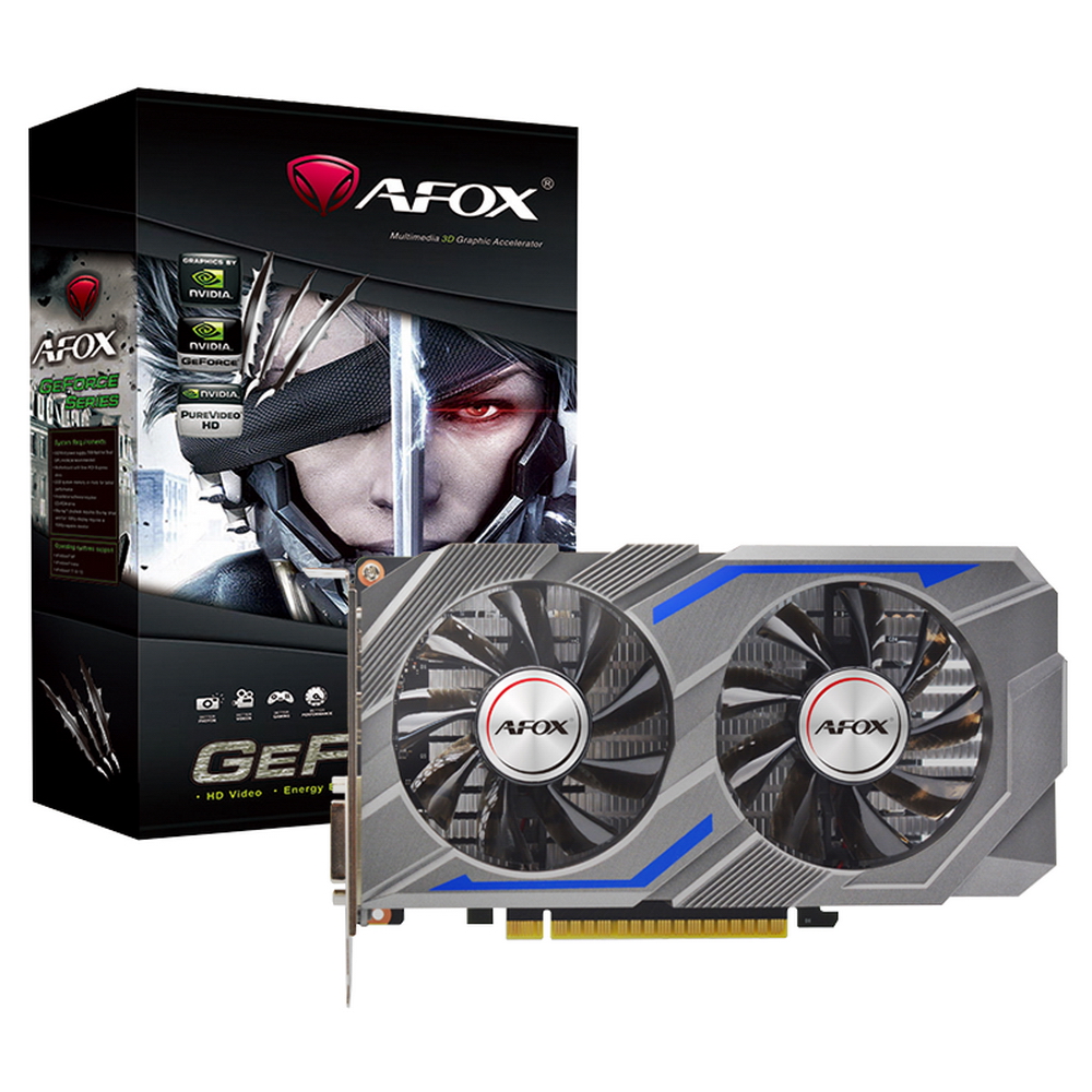Видеокарта AFox (AF1650-4096D6H1-V4) GeForce GTX 1650 4GB DUAL FAN