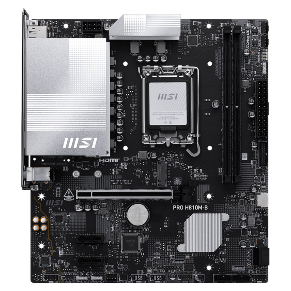 Материнская плата MSI PRO H810M-B