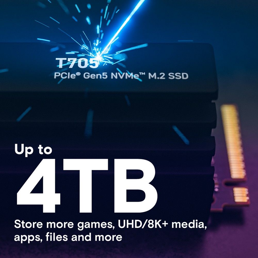 Твердотельный накопитель CRUCIAL 2000 Gb T705 (CT2000T705SSD5)