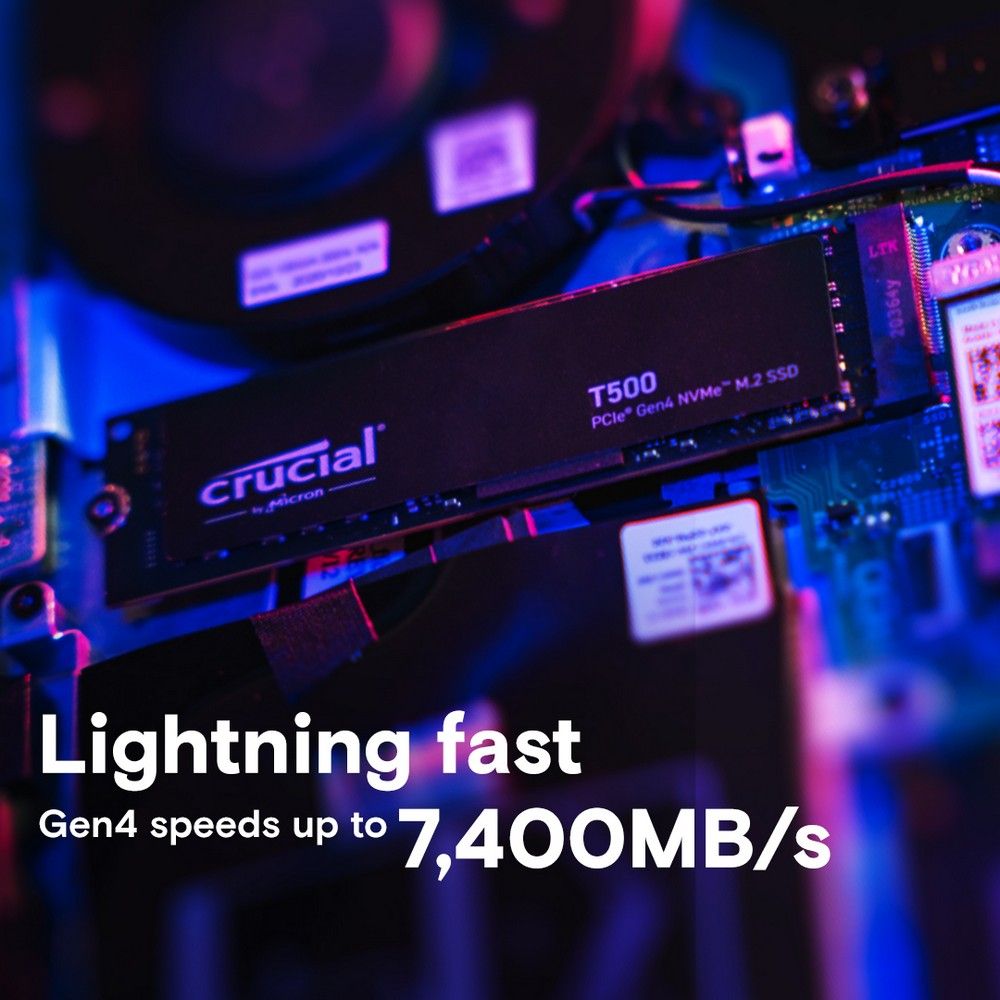 Твердотельный накопитель CRUCIAL 2000 Gb T500 (CT2000T500SSD8)