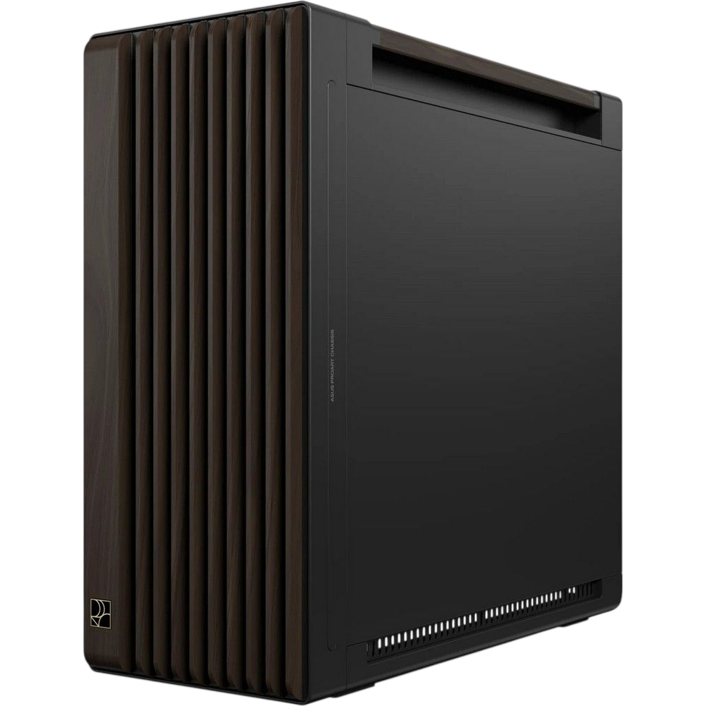 Компьютерный корпус ASUS PROART PA602 WALNUT WOOD METAL MODERN PWM Black (90DC00J0-B09040)