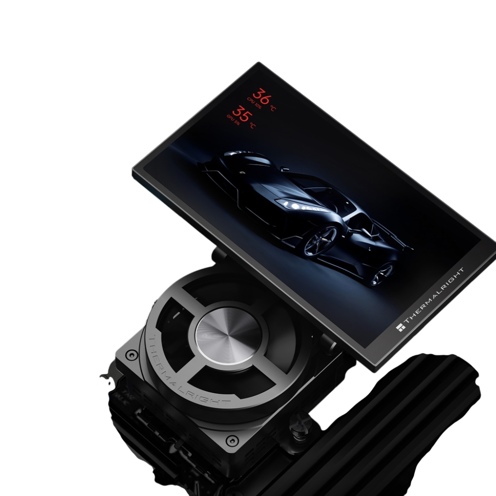 Система жидкостного охлаждения для процессора Thermalright Dynamic Vision Pro 360 LCD ARGB Black (TRDVP360AB)