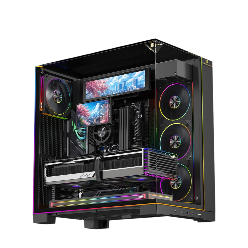 Система жидкостного охлаждения для процессора Thermalright Dynamic Vision Pro 360 LCD ARGB Black (TRDVP360AB)