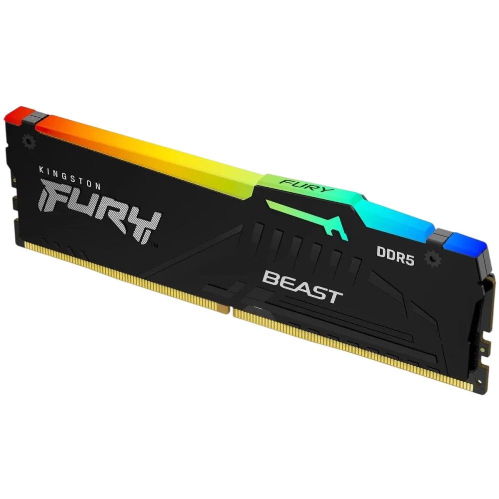 Оперативная память 8 Gb 6000 MHz Kingston FURY Beast RGB Black (KF560C30BBEA-8)