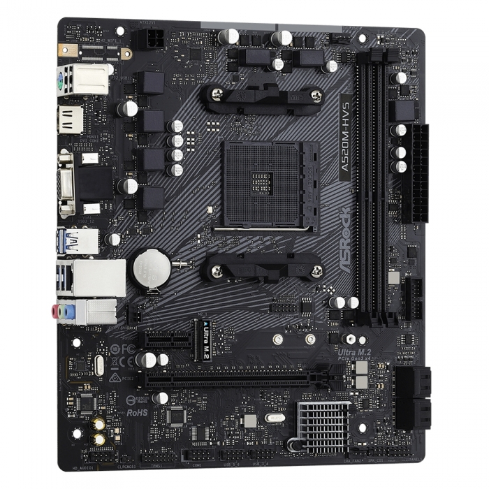 Материнская плата ASRock A520M-HVS