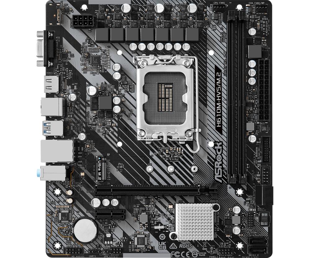 Материнская плата ASRock H610M-HVS/M.2 R2.0