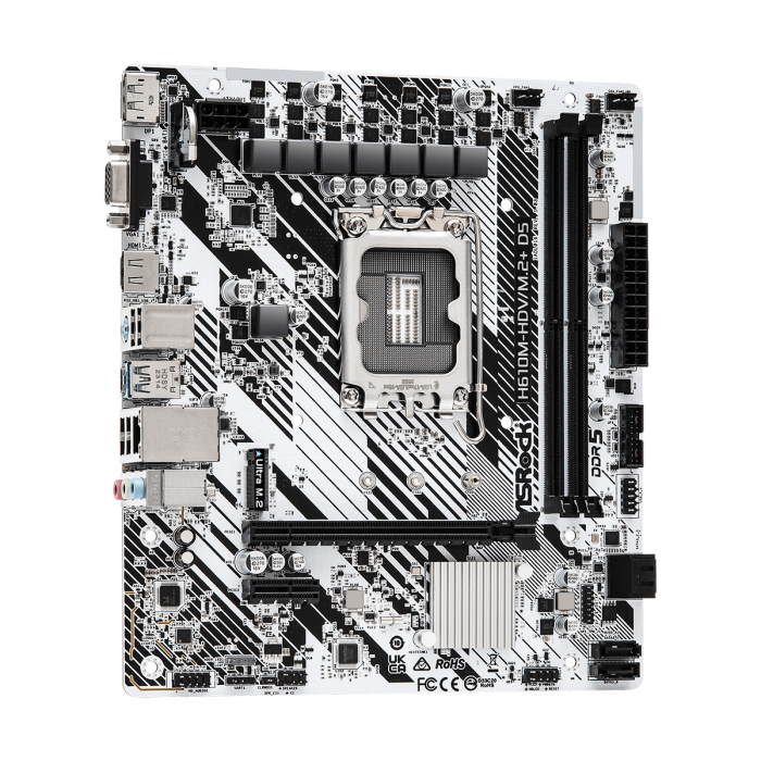Материнская плата ASRock H610M-HDV/M.2+ D5