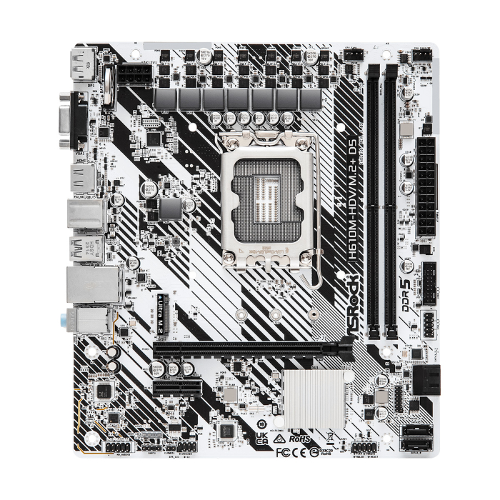 Материнская плата ASRock H610M-HDV/M.2+ D5