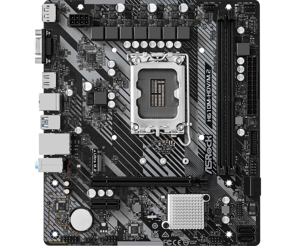 Материнская плата ASRock H610M-HDV/M.2 R2.0