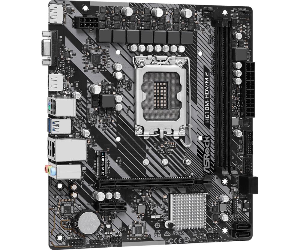 Материнская плата ASRock H610M-HDV/M.2 R2.0