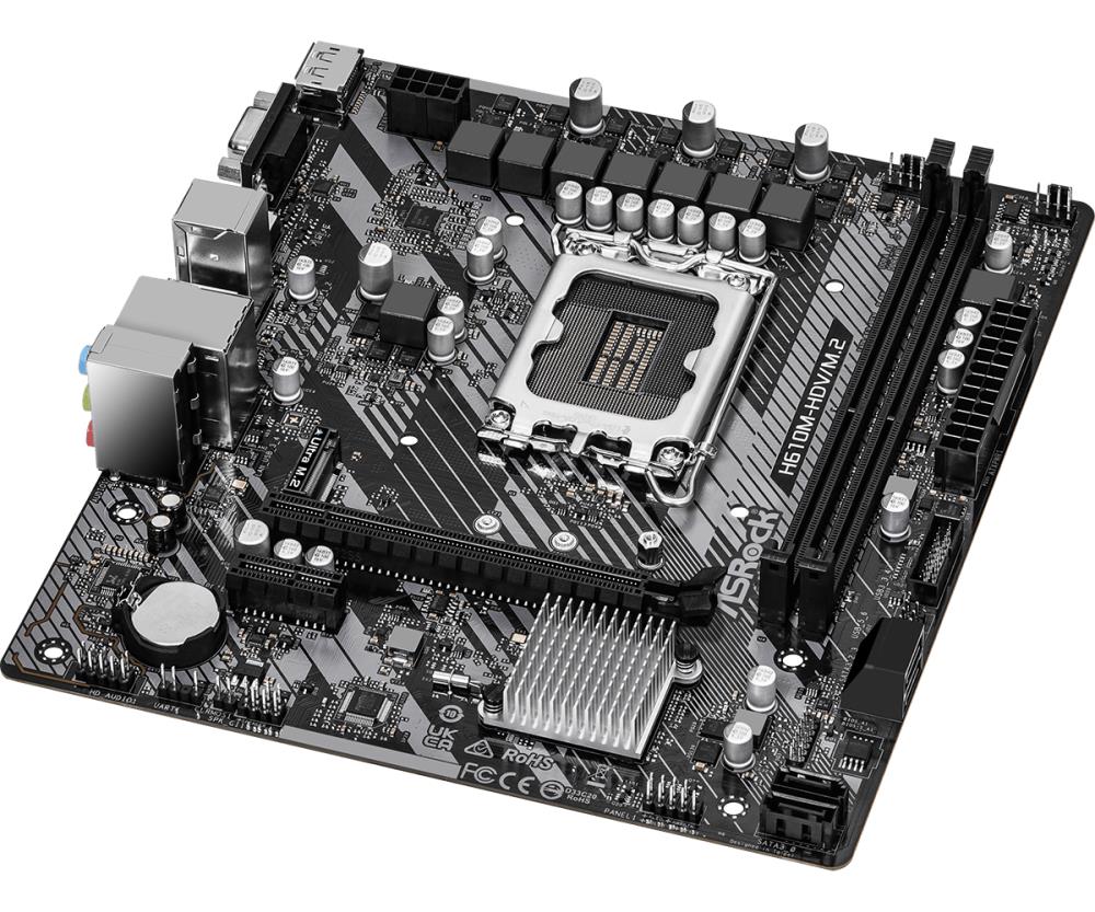 Материнская плата ASRock H610M-HDV/M.2 R2.0