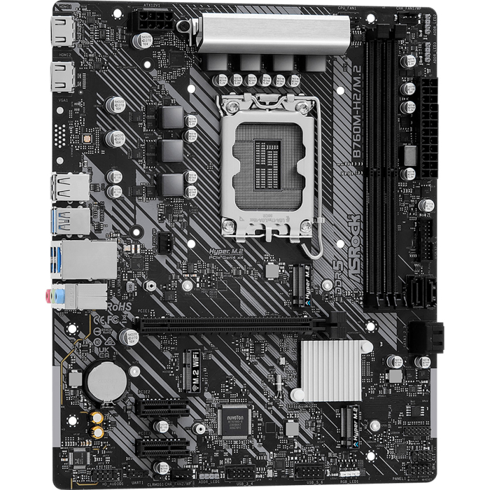 Материнская плата ASRock B760M-H2/M.2