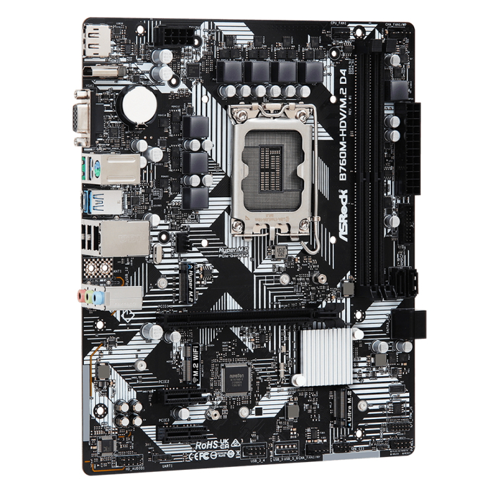 Материнская плата ASRock B760M-HDV/M.2 D4