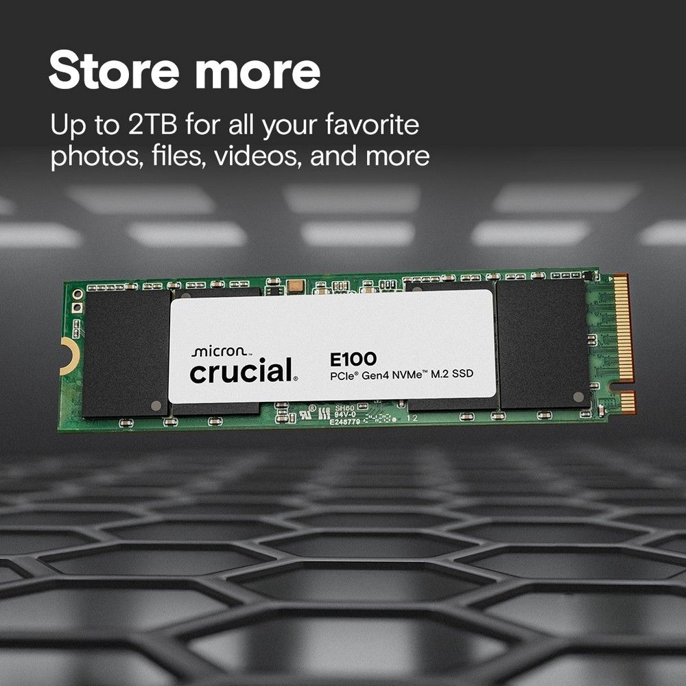 Твердотельный накопитель CRUCIAL 2000 Gb E100 (CT2000E100SSD8)
