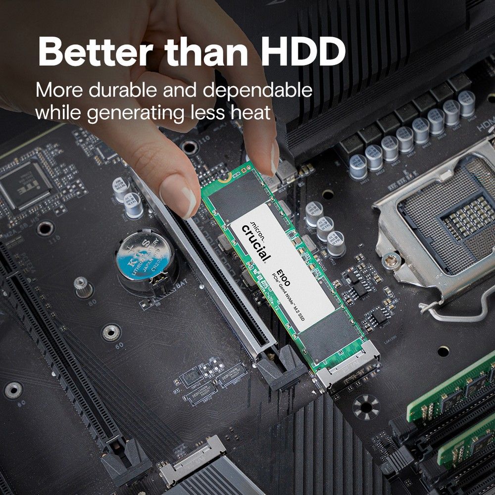Твердотельный накопитель CRUCIAL 2000 Gb E100 (CT2000E100SSD8)