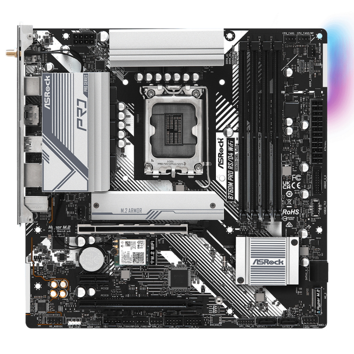 Материнская плата ASRock B760M PRO RS/D4 WIFI