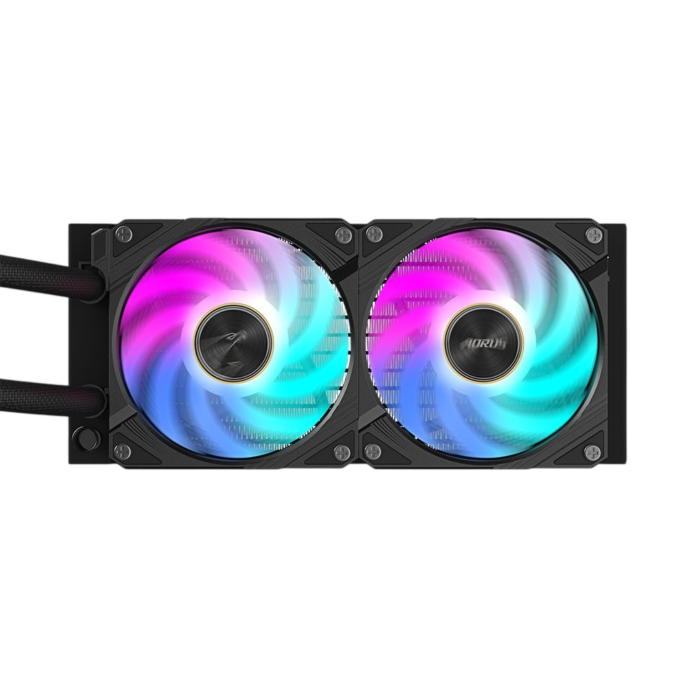 Система жидкостного охлаждения для процессора Gigabyte AORUS WATERFORCE X II 240 ARGB Black (GP-AORUS WATERFORCE X II 240)
