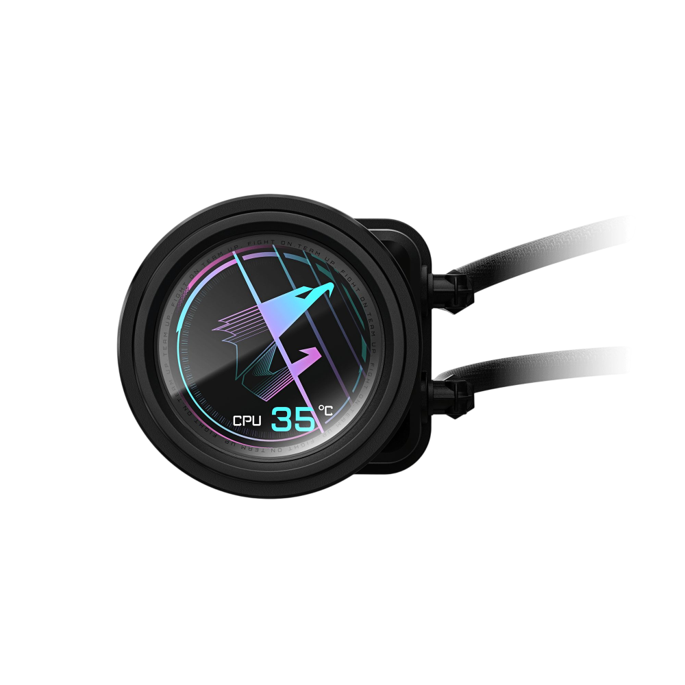 Система жидкостного охлаждения для процессора Gigabyte AORUS ELITE 360 ARGB Black (GP-AORUS ELITE 360)