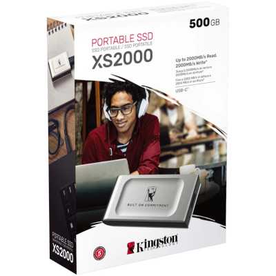 Внешний SSD Kingston 500 Gb XS2000 (SXS2000/500GA)