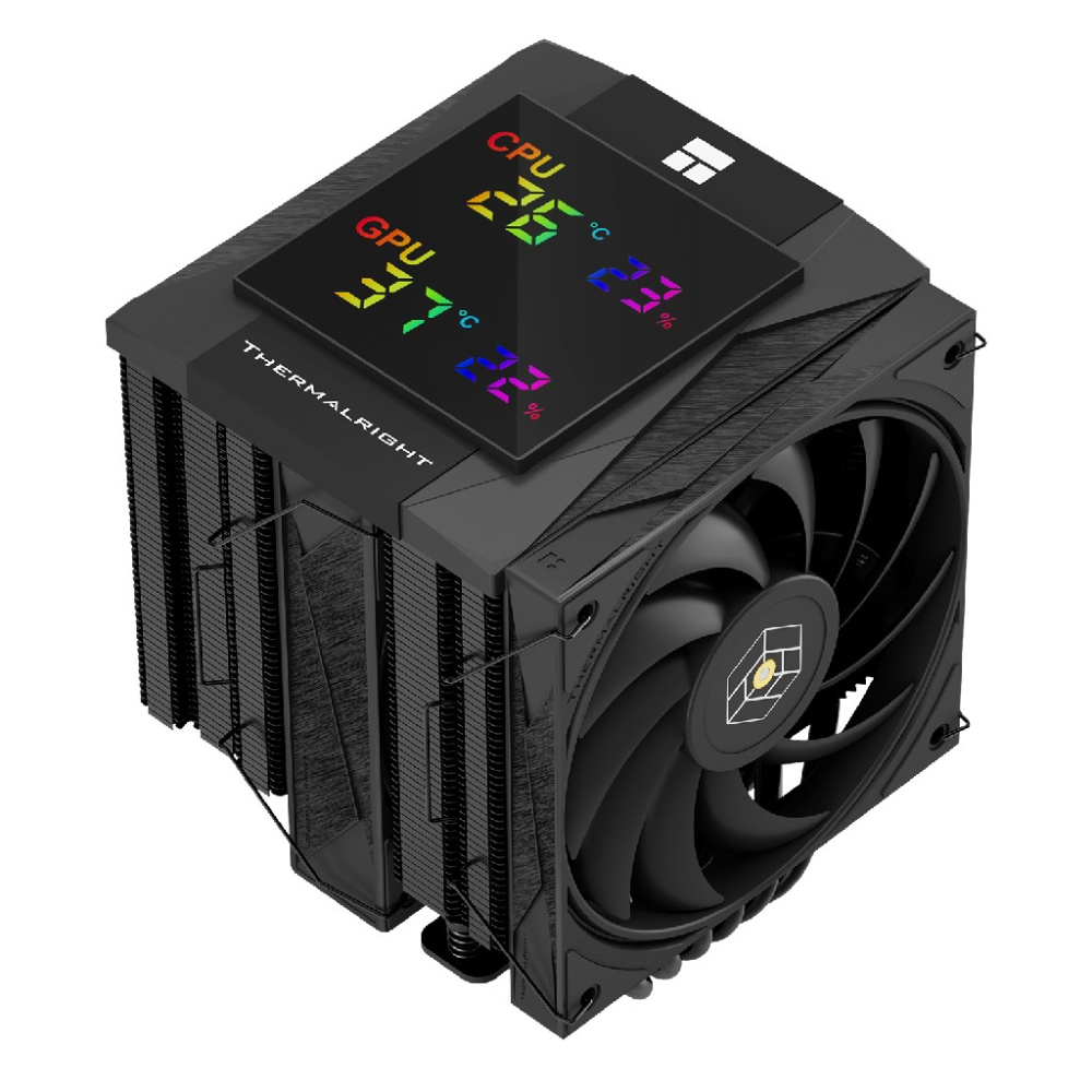 Кулер для процессора Thermalright Royal Knight 120 Digital Black (TRRK120DB)