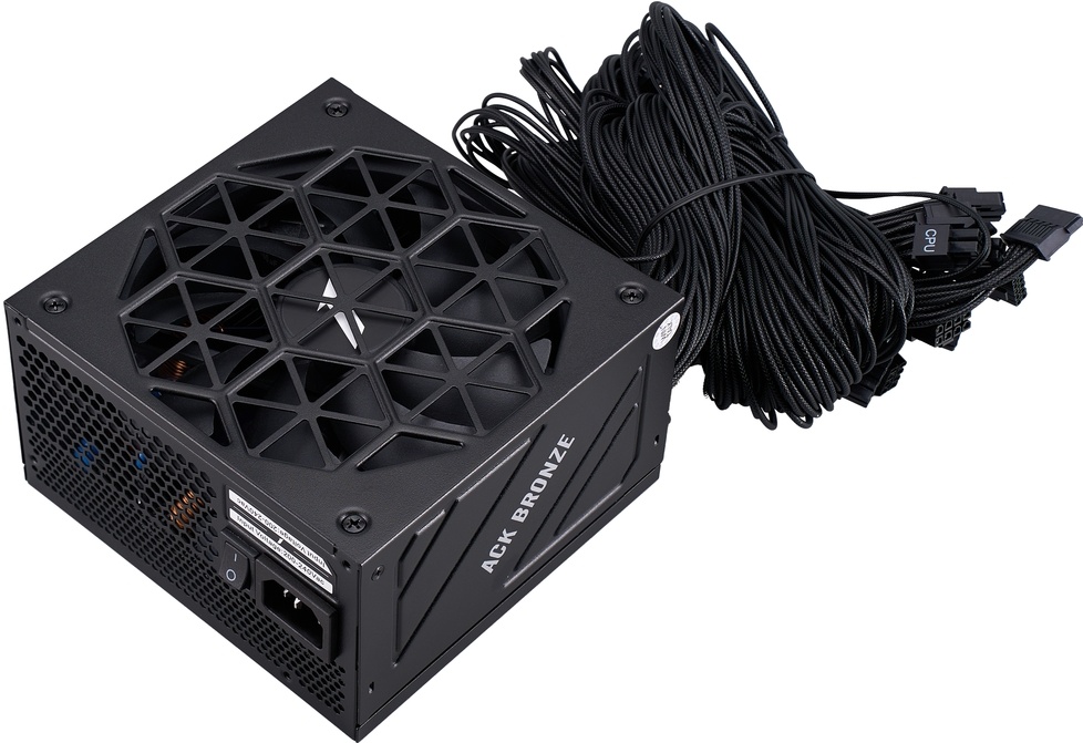 Блок питания 1STPLAYER 850W ACK BRONZE Black (HA-850AA2)