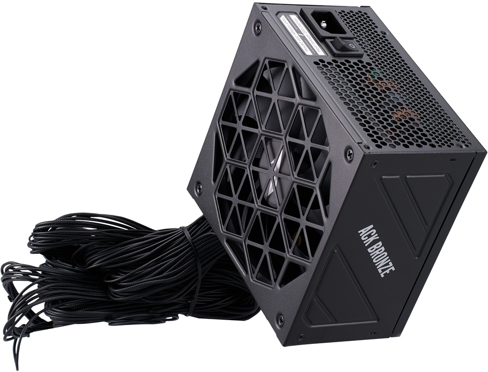 Блок питания 1STPLAYER 850W ACK BRONZE Black (HA-850AA2)