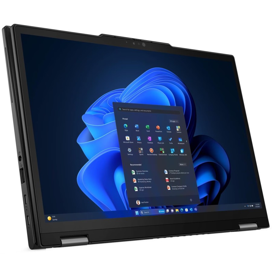 Ноутбук Lenovo ThinkPad X13 2-in-1 Gen 5 (21LW001TUS) Core Ultra 7 155U, 13.3″, 16/1 ТБ, Windows 11 Pro