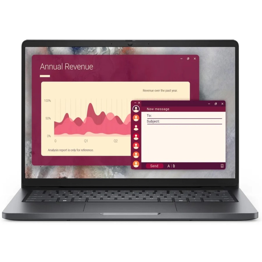 Ноутбук DELL PRO 14 (PRO14-7653) Core Ultra 7 255U, 14″, 16/512 ГБ, Linux