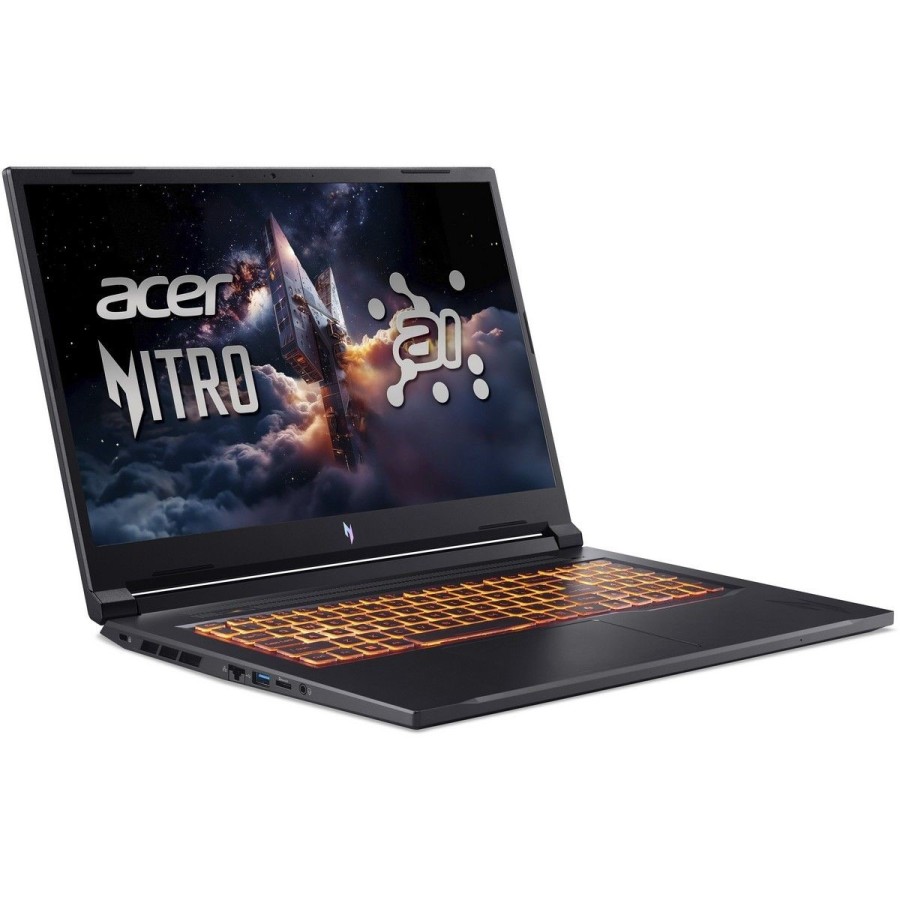 Ноутбук Acer Nitro V 17 AI ANV17-41-R3Y2 (NH.QYVCD.001) Ryzen 5 240, 17.3″, 16/1 ТБ, RTX 5060 8GB