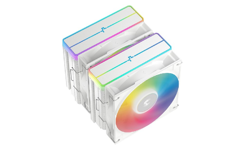 Кулер для процессора Deepcool AG620 WH ARGB V2 White