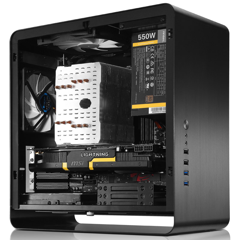 Компьютерный корпус JONSBO UMX3W Black