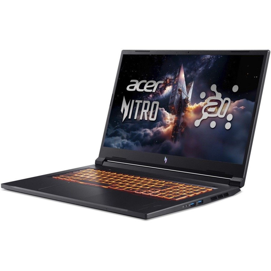 Ноутбук Acer Nitro V 17 AI ANV17-41-R1E4 (NH.QYVCD.00B) Ryzen 7 260, 17.3″, 16/512 ГБ, RTX 5060 8GB