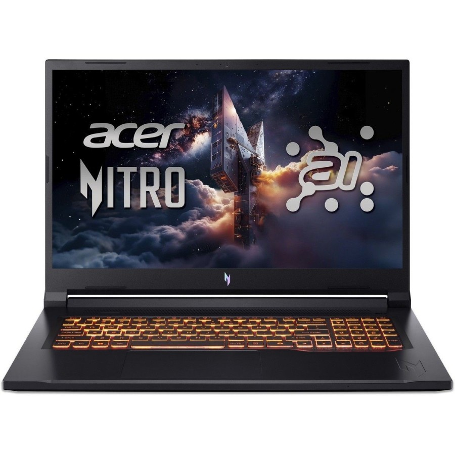 Ноутбук Acer Nitro V 17 AI ANV17-41-R1E4 (NH.QYVCD.00B) Ryzen 7 260, 17.3″, 16/512 ГБ, RTX 5060 8GB, Windows 11 Pro