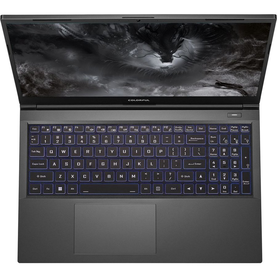 Ноутбук Colorful X15 XS-HE55016512B-1EAA (A10207000035) Core i5 12450H, 15.6″, 16/512 ГБ, RTX 3050 4GB, Windows 11 Home