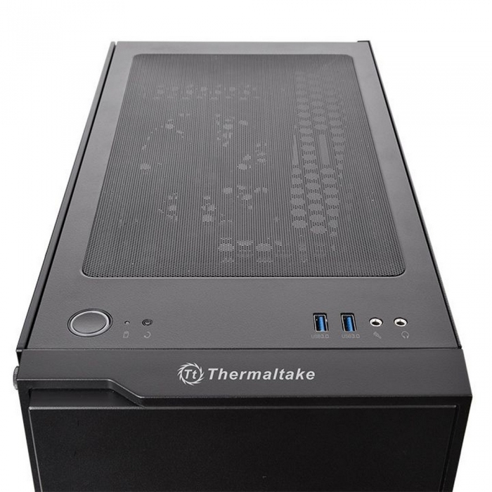 Компьютерный корпус Thermaltake H100 TG Black (CA-1L4-00M1WN-02)