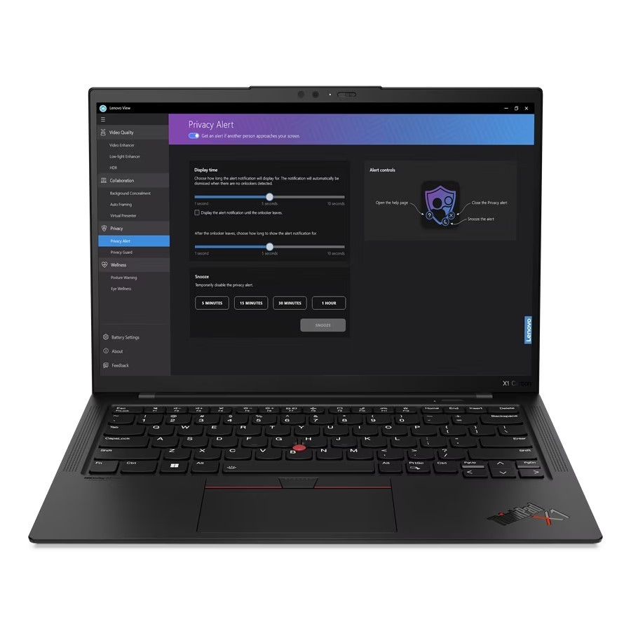 Ноутбук Lenovo ThinkPad X1 Carbon Gen 11 (21HNS51J00) Core i7 1370P, 14″, 32/512 ГБ, Windows 11 Pro