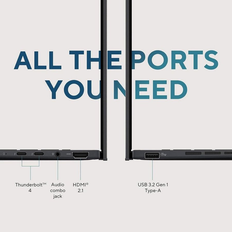 Ноутбук ASUS Zenbook 14 OLED UX3405CA-U7512 (90NB14W7-M00MP0) Core Ultra 7 255H, 14″, 16/512 ГБ, Windows 11 Home
